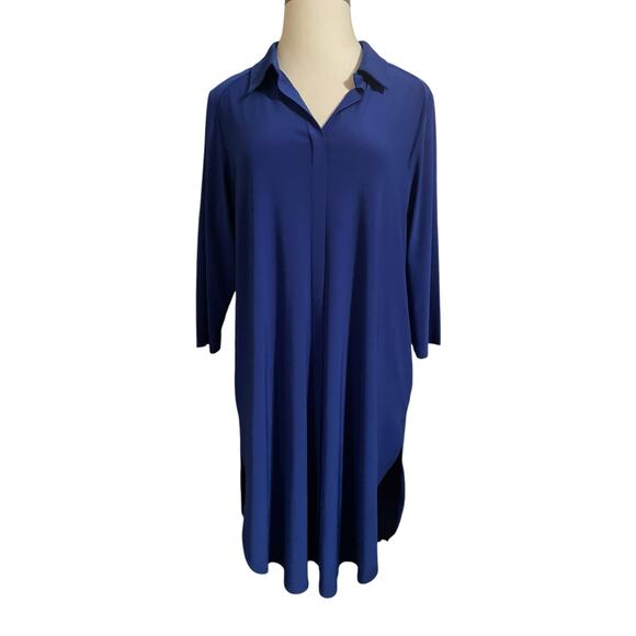 Women with Control‎ Long Sleeve Shirttail Hem Sheath - Picture 1 of 5